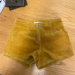 pacsun corduroy shorts size 23!